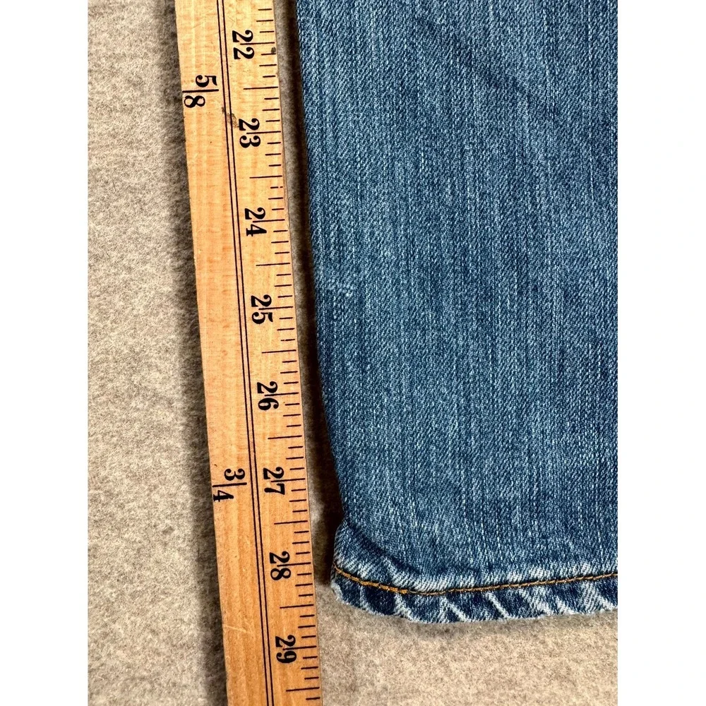 VTG Levi's 501 Jeans Mens 36x30 Blue Denim Medium Wash Button Fly Straight Leg